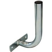 Supporto a muro 90° Piastra 170X40X4dist cm 17 alt cm 16 tubo 35x1,4