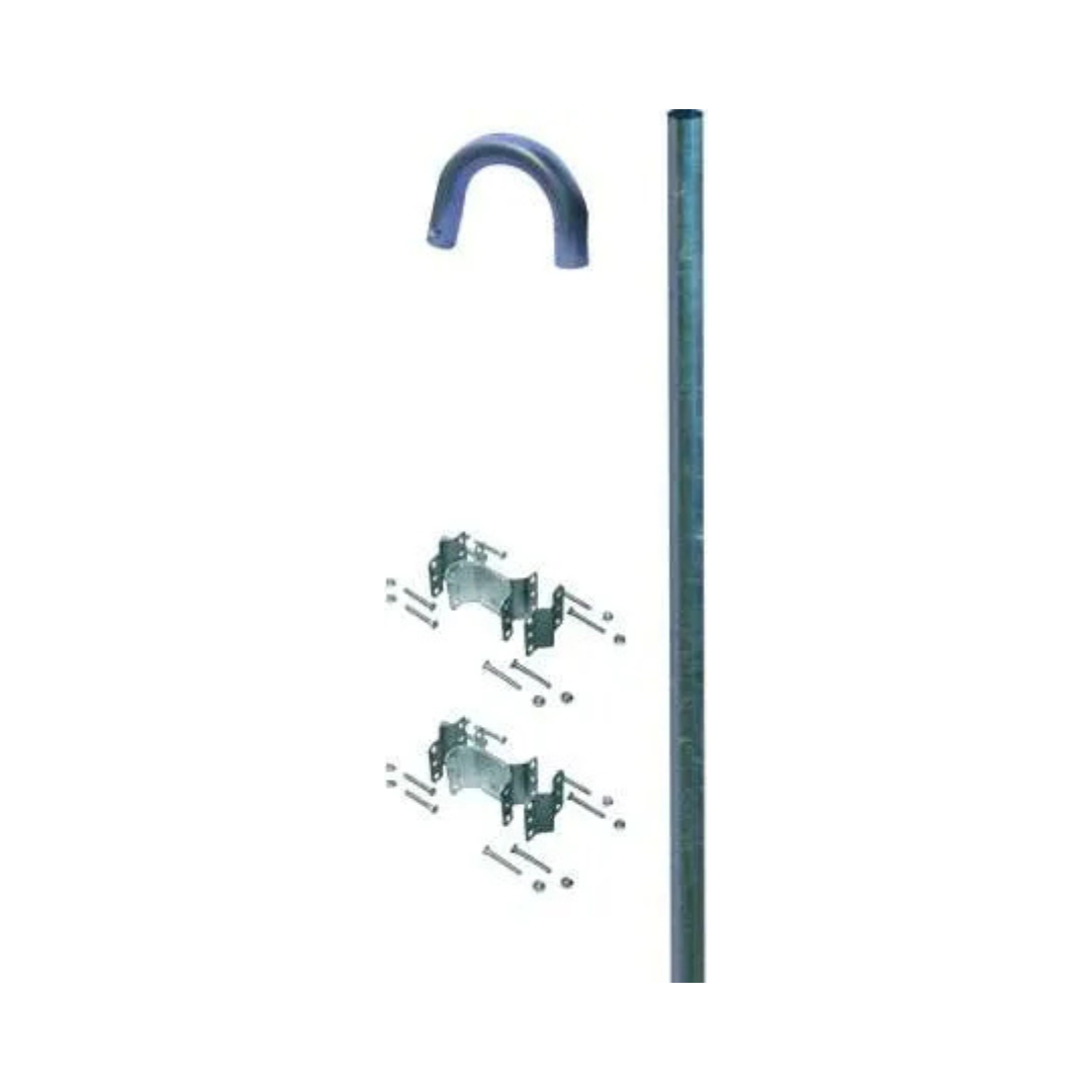 Palo 2mt d50 s2,0 Con Curva